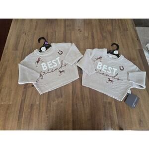 Modern Moments by Gerber Matching Sweater Lot of 2